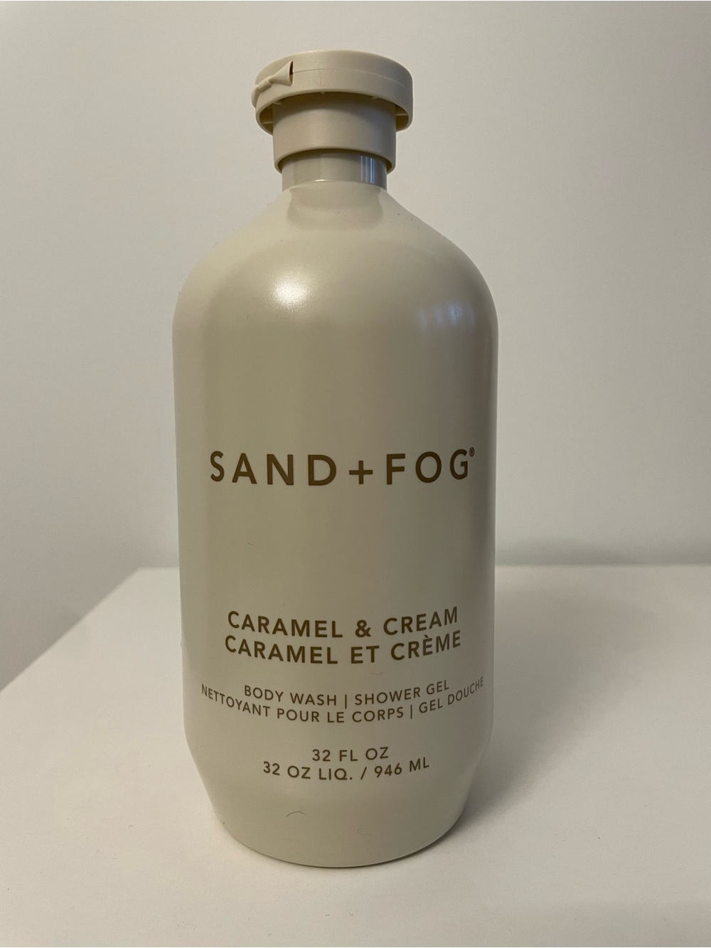 NEW SAND + FOG Caramel & Cream Body Wash | Shower Gel – 32 FL OZ (946 ML)